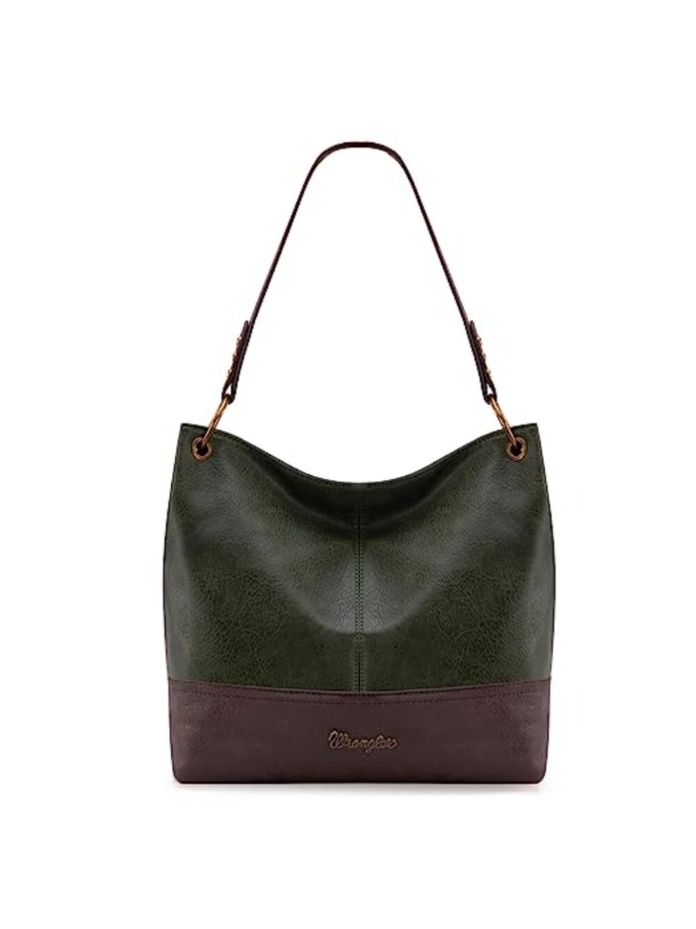 Wrangler Hobo Bag Vegan Leather Top Handle Shoulder Purse Handbag